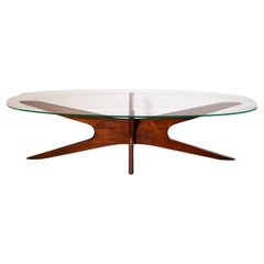 Mid-Century Modern Pearsall Jacks Oval Coffee Table