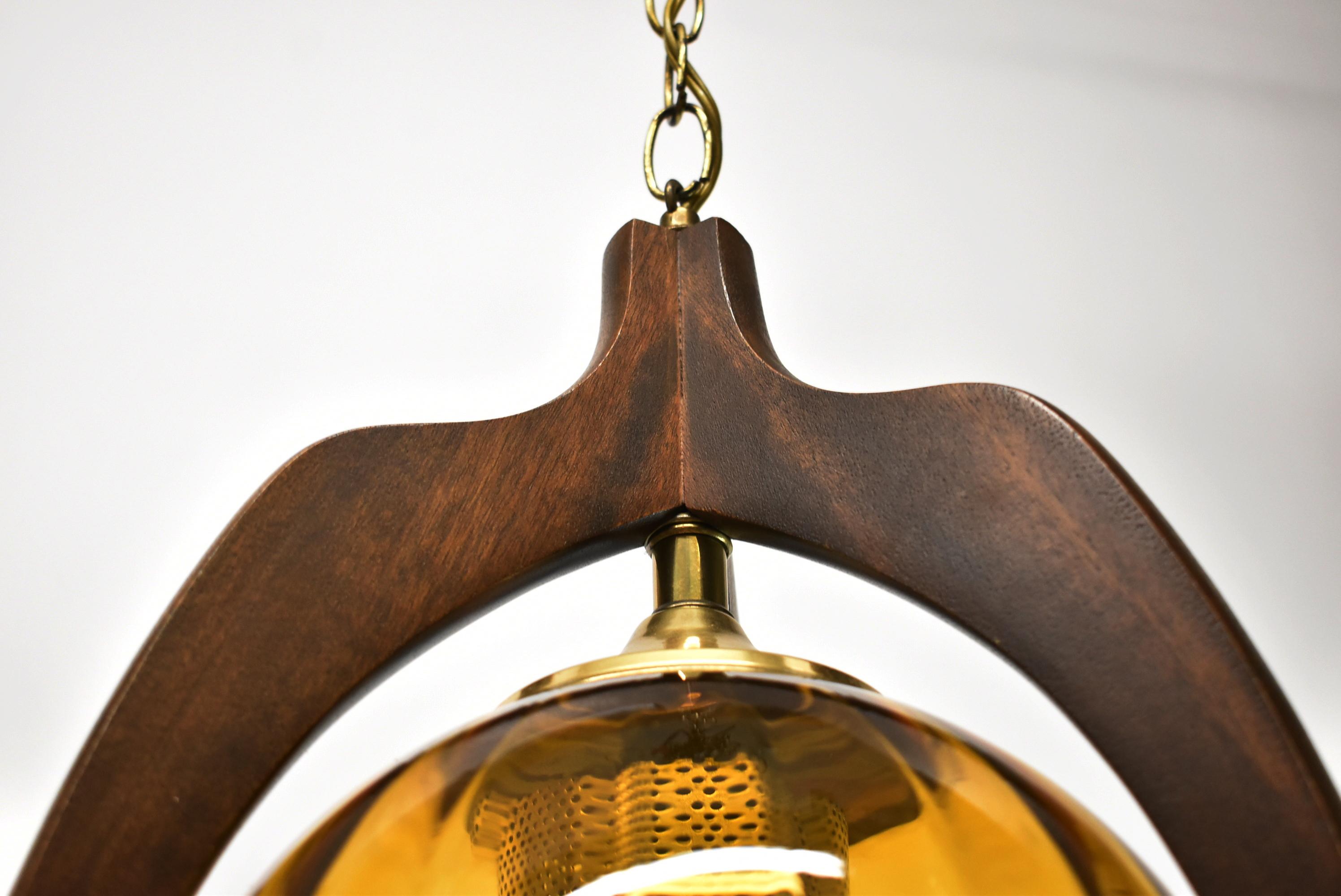 mid century hanging lamps
