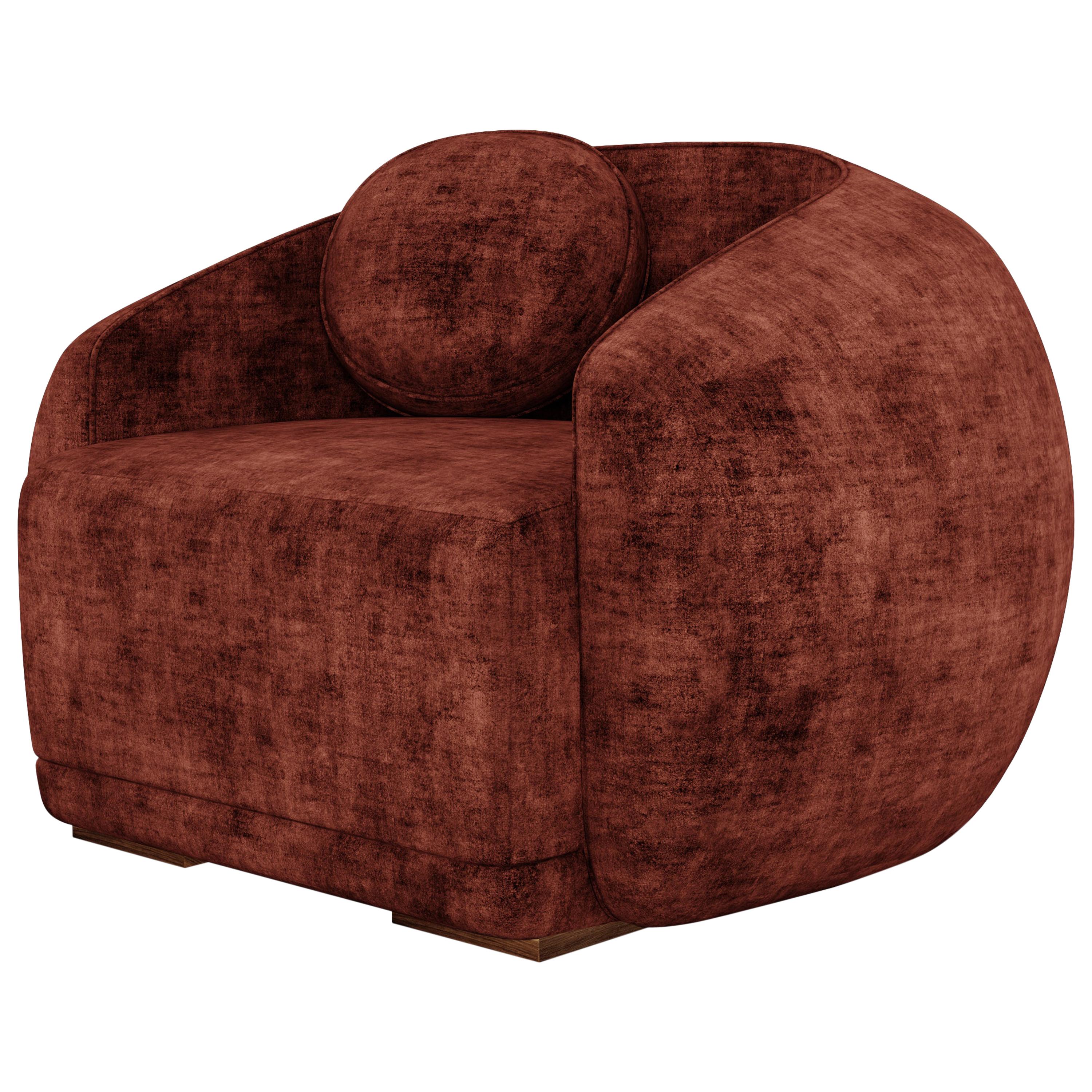 Portuguese Mid-Century Modern Peggy Armchair Nobilis Made in Portugal by Ottiu For Sale