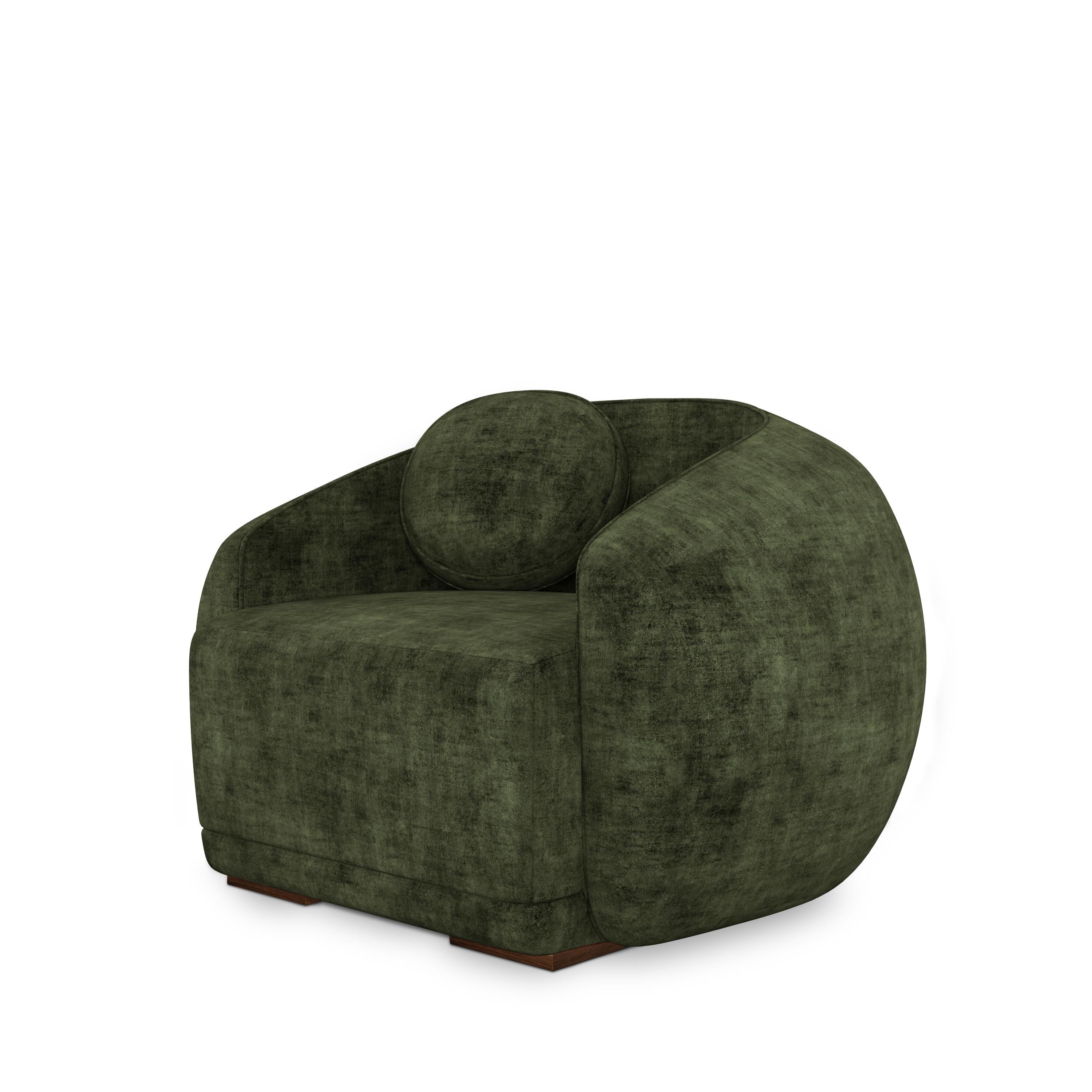 Mid-Century Modern Peggy Armchair Nobilis Made in Portugal by Ottiu For Sale 2