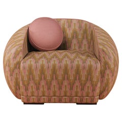Fauteuil Peggy moderne du milieu du siècle Nobilis fabriqué au Portugal par Ottiu