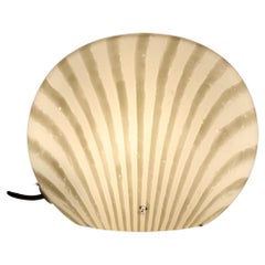 Mid-Century Modern Peill & Putzler Glass Seashell Light Made in Germany, 1960’s