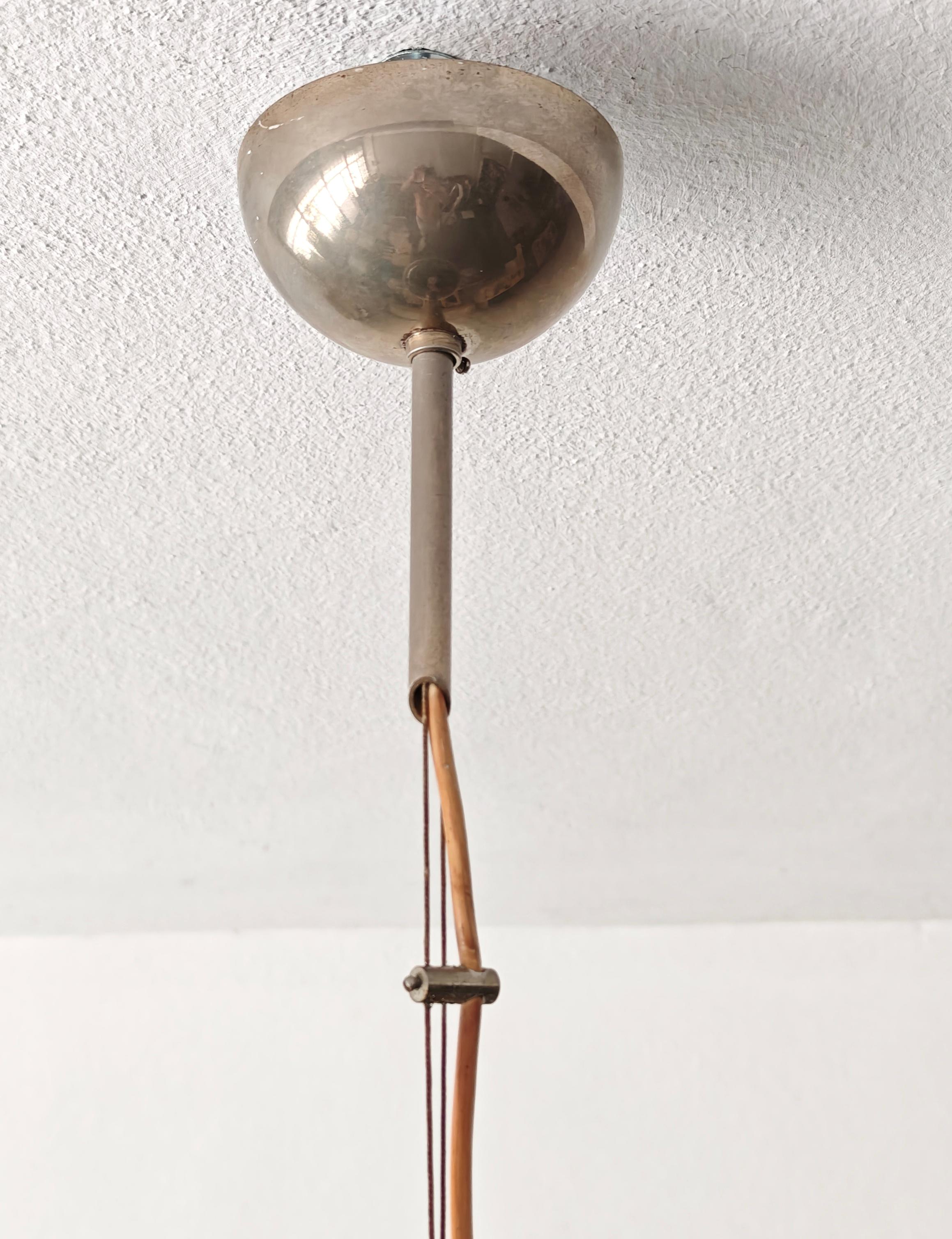 Mid-Century Modern Pendant Chandelier Murano Glass F.lli Toso Italy 1970s For Sale 6
