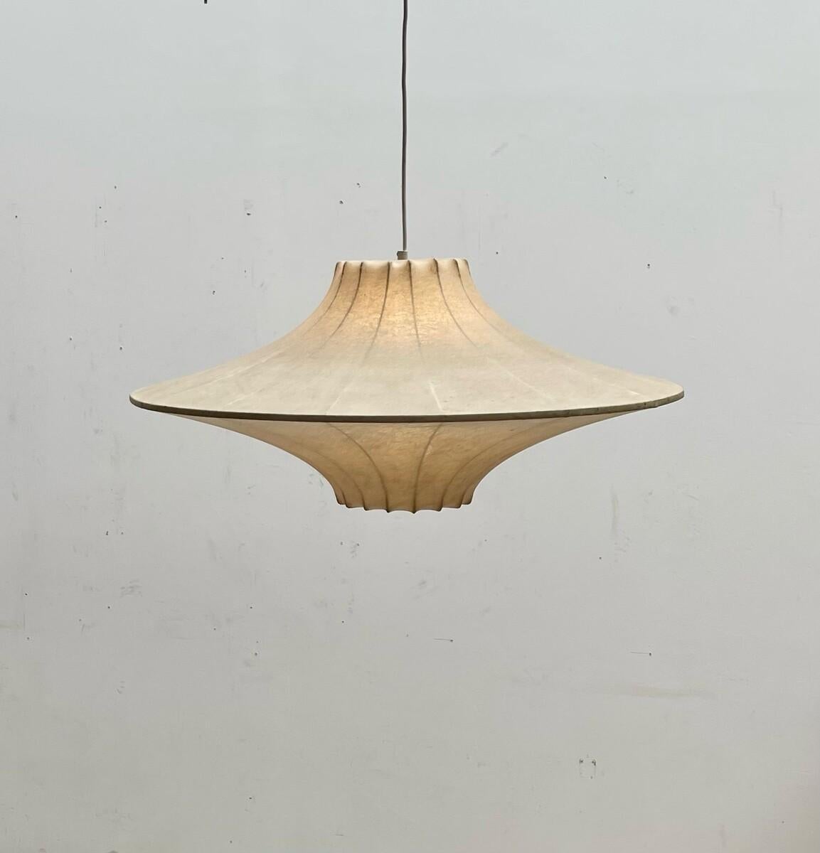 Mid-Century Modern Pendant Lamp by Achille Castiglion  Italy, 1960s.