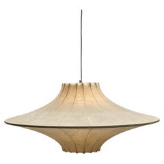Mid-Century Modern Pendant Lamp by Achille Castiglioni, Cocoon, Italy, 1960s