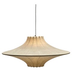 Mid-Century Modern Pendant Lamp by Achille Castiglioni, Cocoon, Italy, 1960s