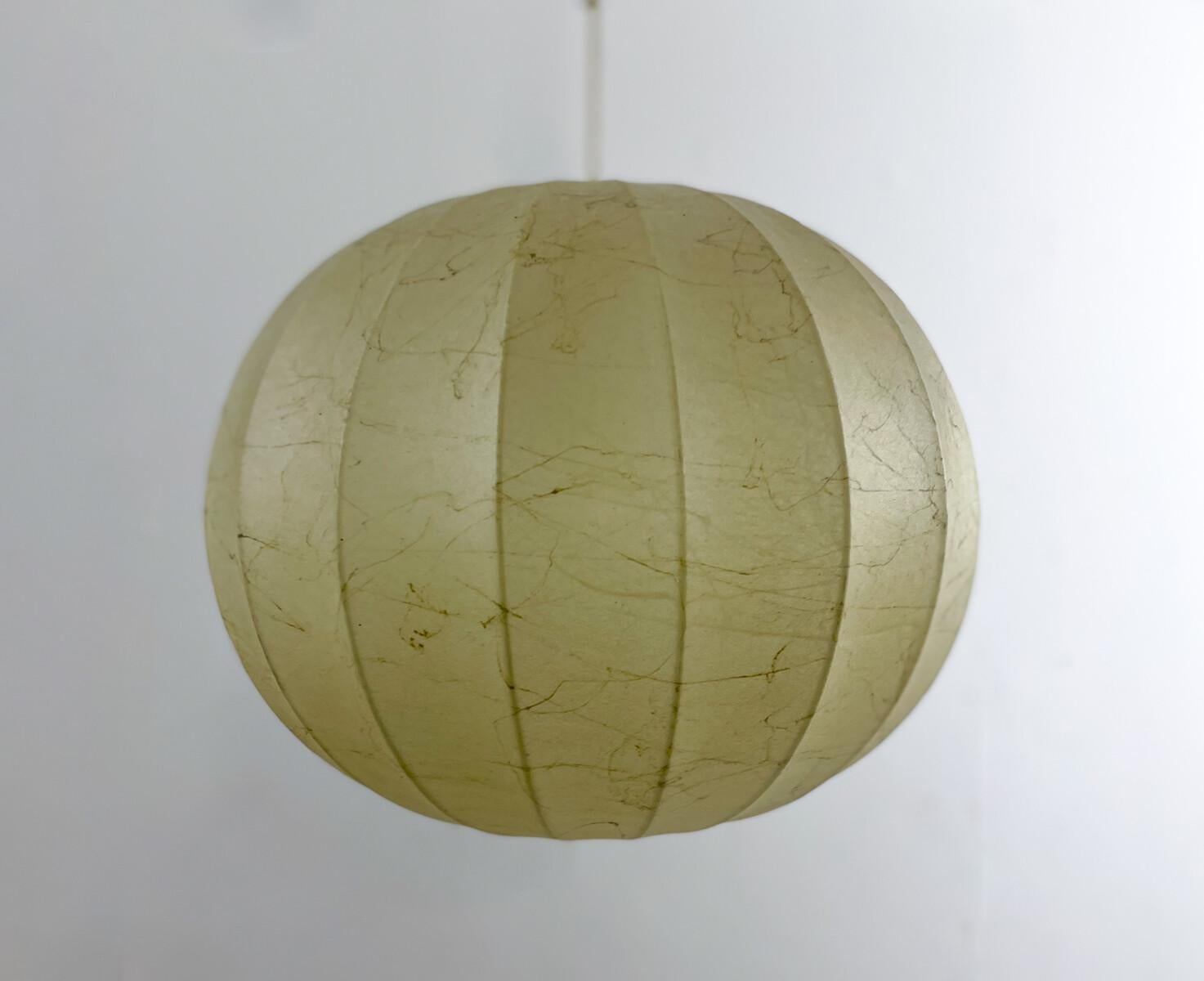 Italian Mid-Century Modern Pendant Lamp by Achille Castiglioni , Italy, 1960s For Sale