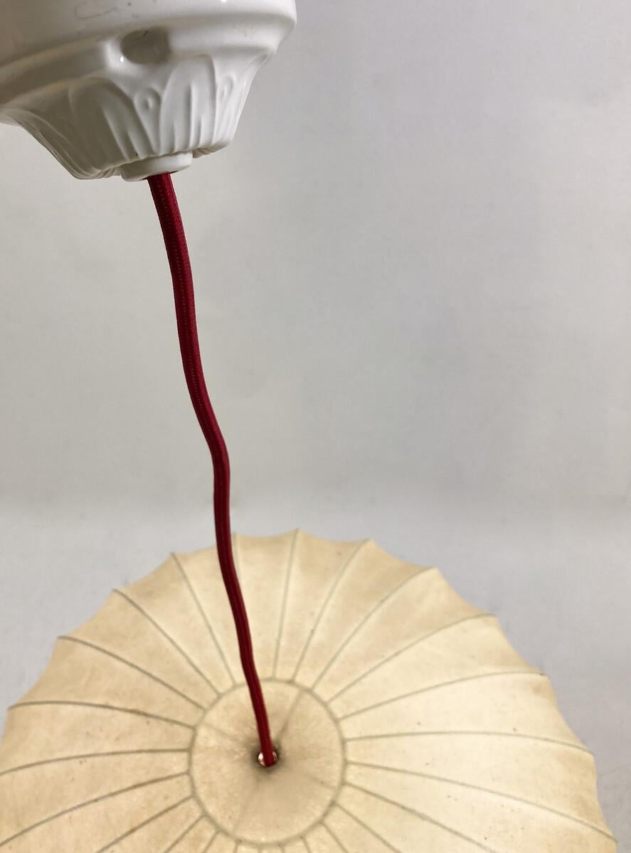 Moderne Pendelleuchte der Jahrhundertmitte von Achille Castiglioni , Italien, 1960er Jahre (Italienisch) im Angebot