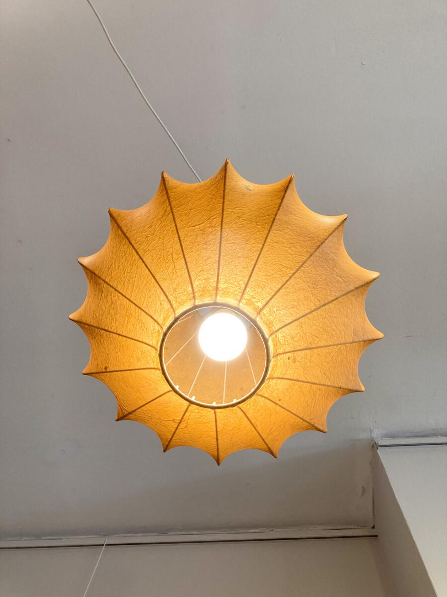 Mid-Century Modern Pendant Lamp by Achille Castiglioni, Italy, 1960s In Good Condition For Sale In Brussels, BE