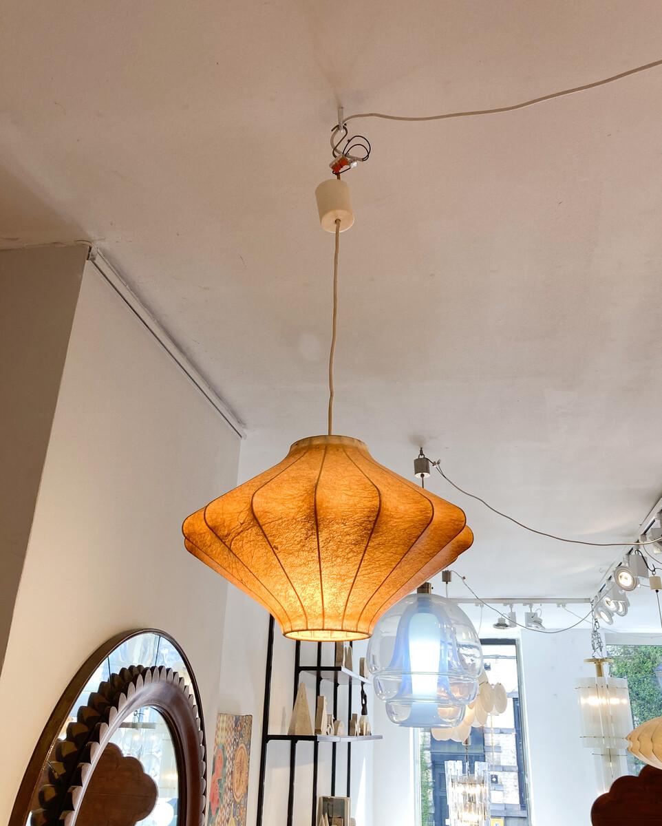 Mid-20th Century Mid-Century Modern Pendant Lamp by Achille Castiglioni, Italy, 1960s For Sale