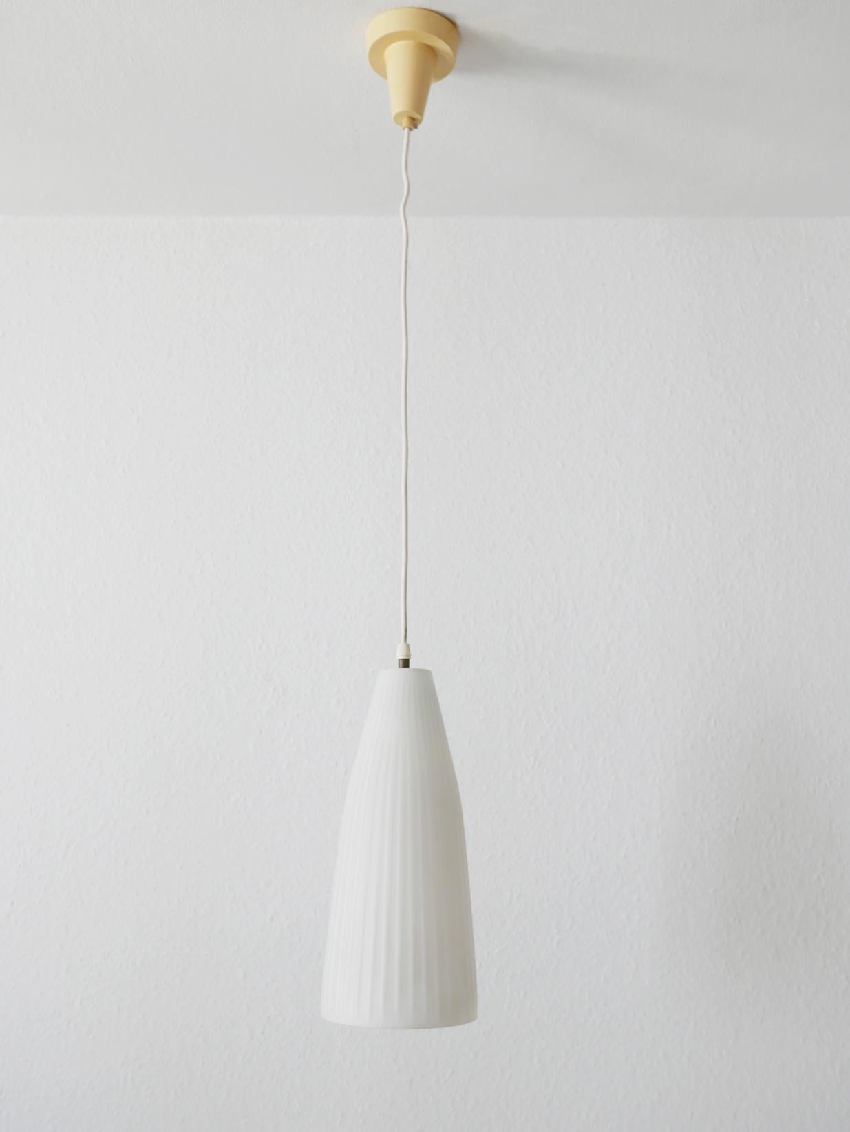 German Mid-Century Modern Pendant Lamp by Aloys F. Gangkofner for Peill & Putzler For Sale