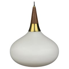 Mid-century Modern pendant lamp by Stilnovo, Italy 1950s