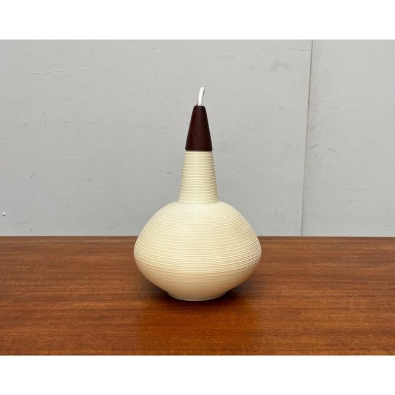 Mid-Century Modern Pendant Lamp by Yasha Heifetz for Rotaflex Heifetz, 1960s For Sale 4