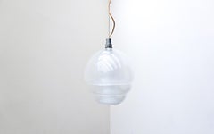 Mid-Century Modern Pendant Light by Carlo Nason for Mazzega, Murano Glass, Italy