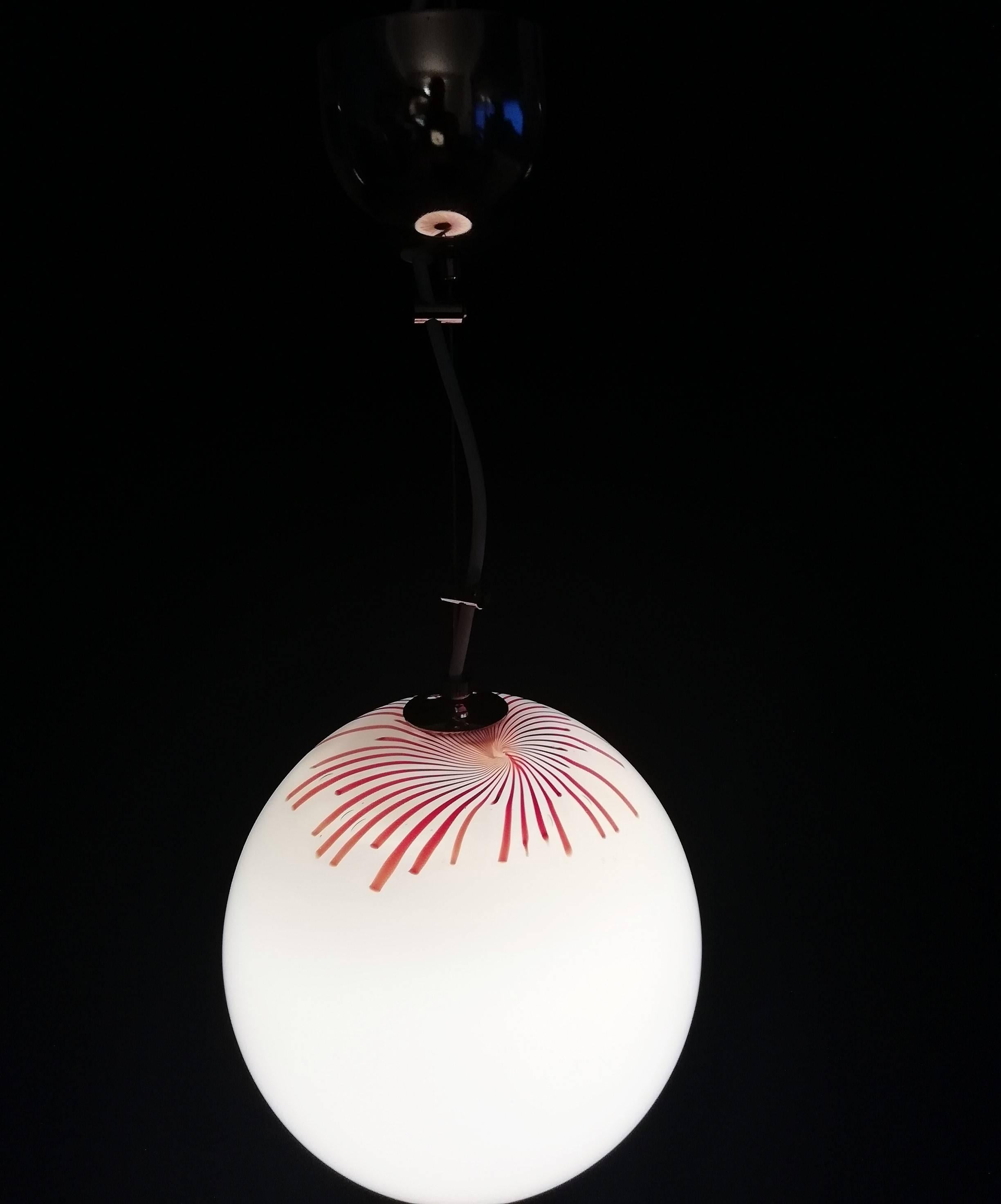 20th Century Mid-Century Modern Pendant Light by La Murrina in Murano Glass