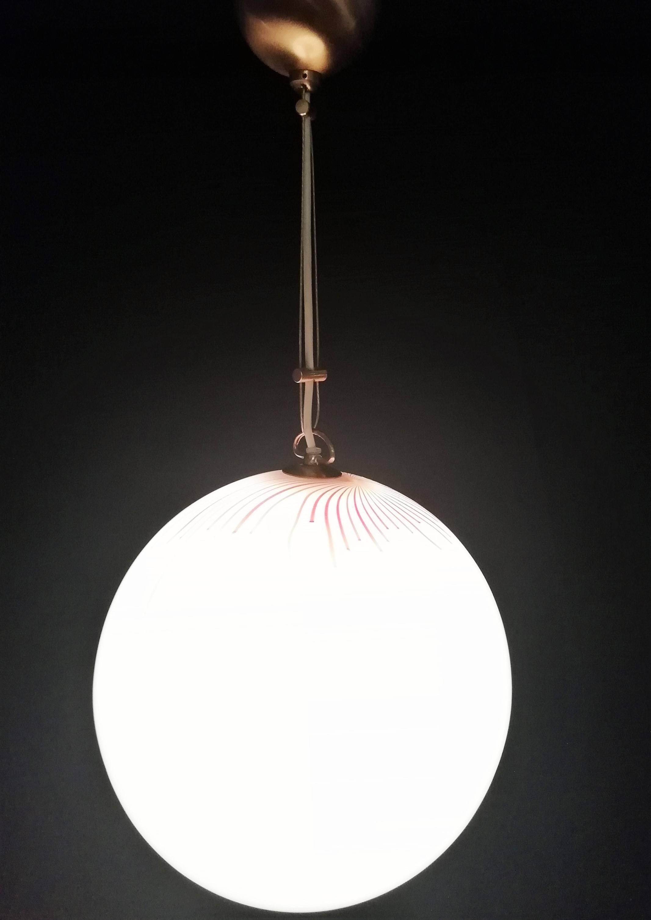 Mid-Century Modern Pendant Light by La Murrina in Murano Glass 1