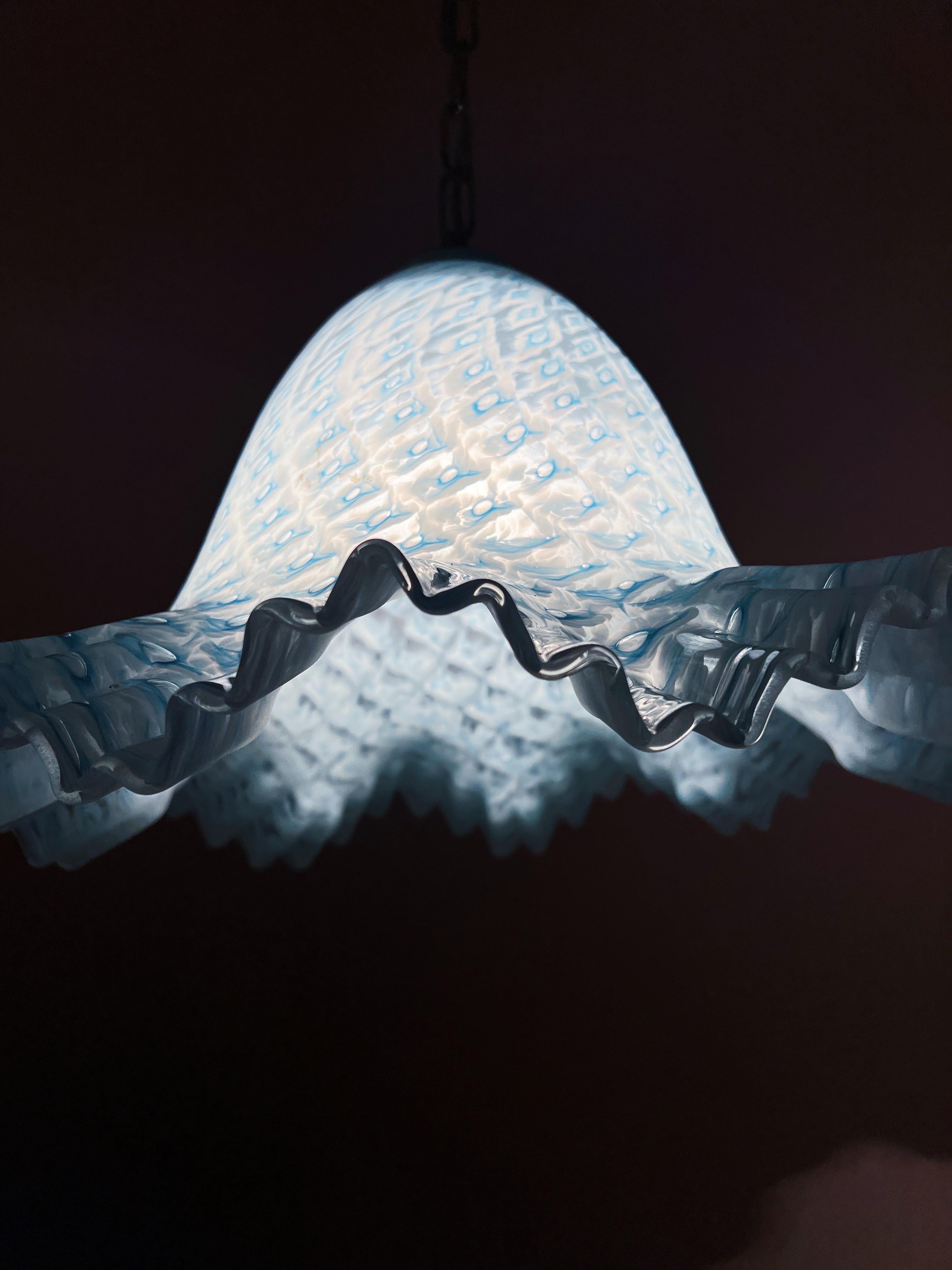 Mid-Century Modern Pendant Light by La Murrina in Murano Glass For Sale 3