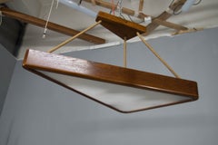 Mid-Century Modern Pendant Light by ULUV, 1960s – Restored