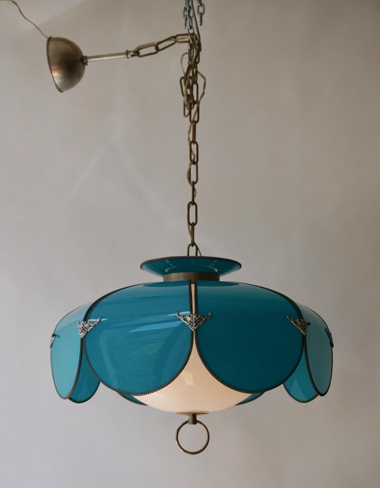 MidCentury Modern Pendant Light at 1stDibs
