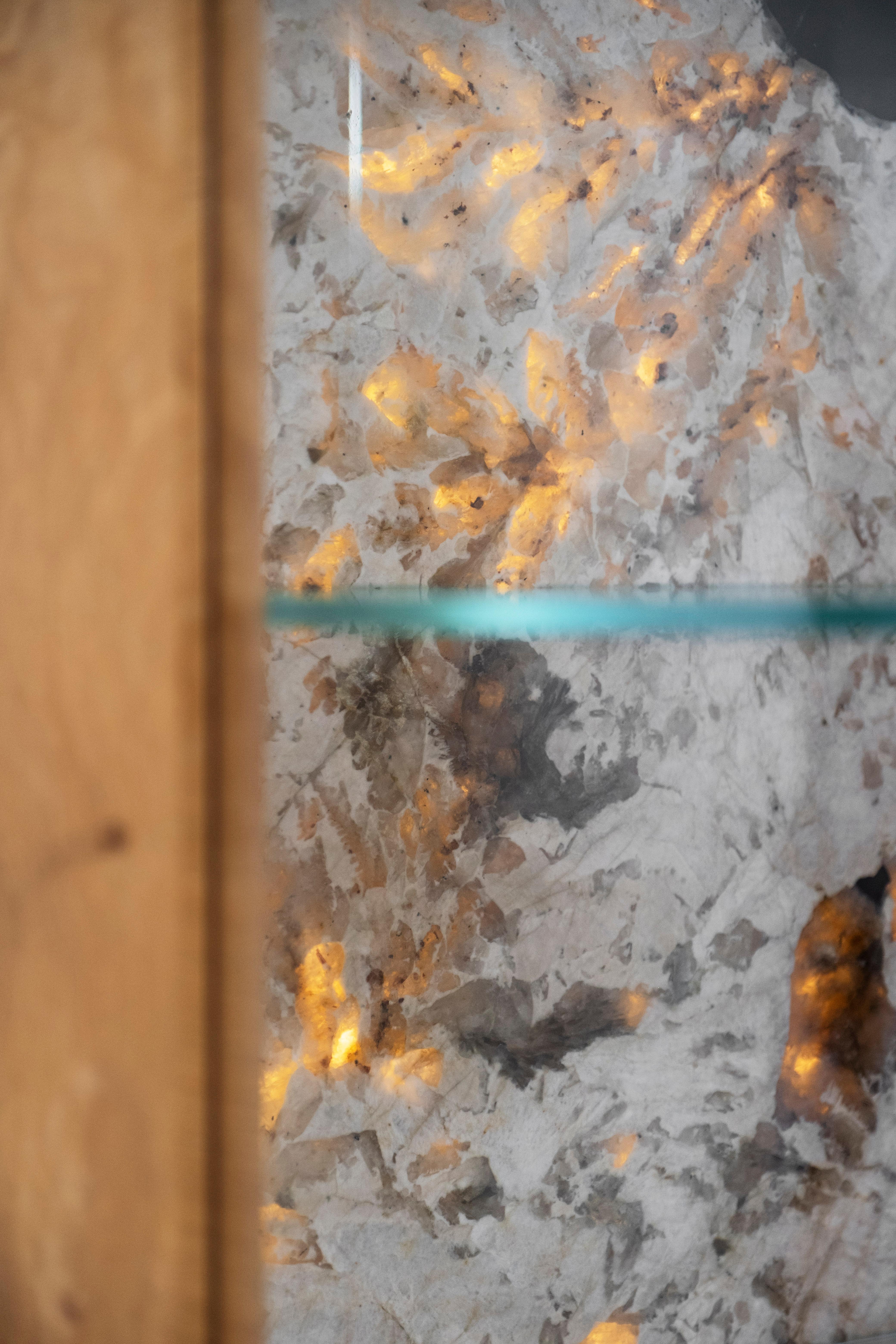 Vetrina Penedo Oak Onyx Ottone Vetro Artigianale Greenapple In condizioni Nuovo in vendita a Lisboa, PT