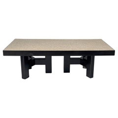 Mid-Century Modern Pepper Coffee Table by Ado Chale , Belgium - Signed