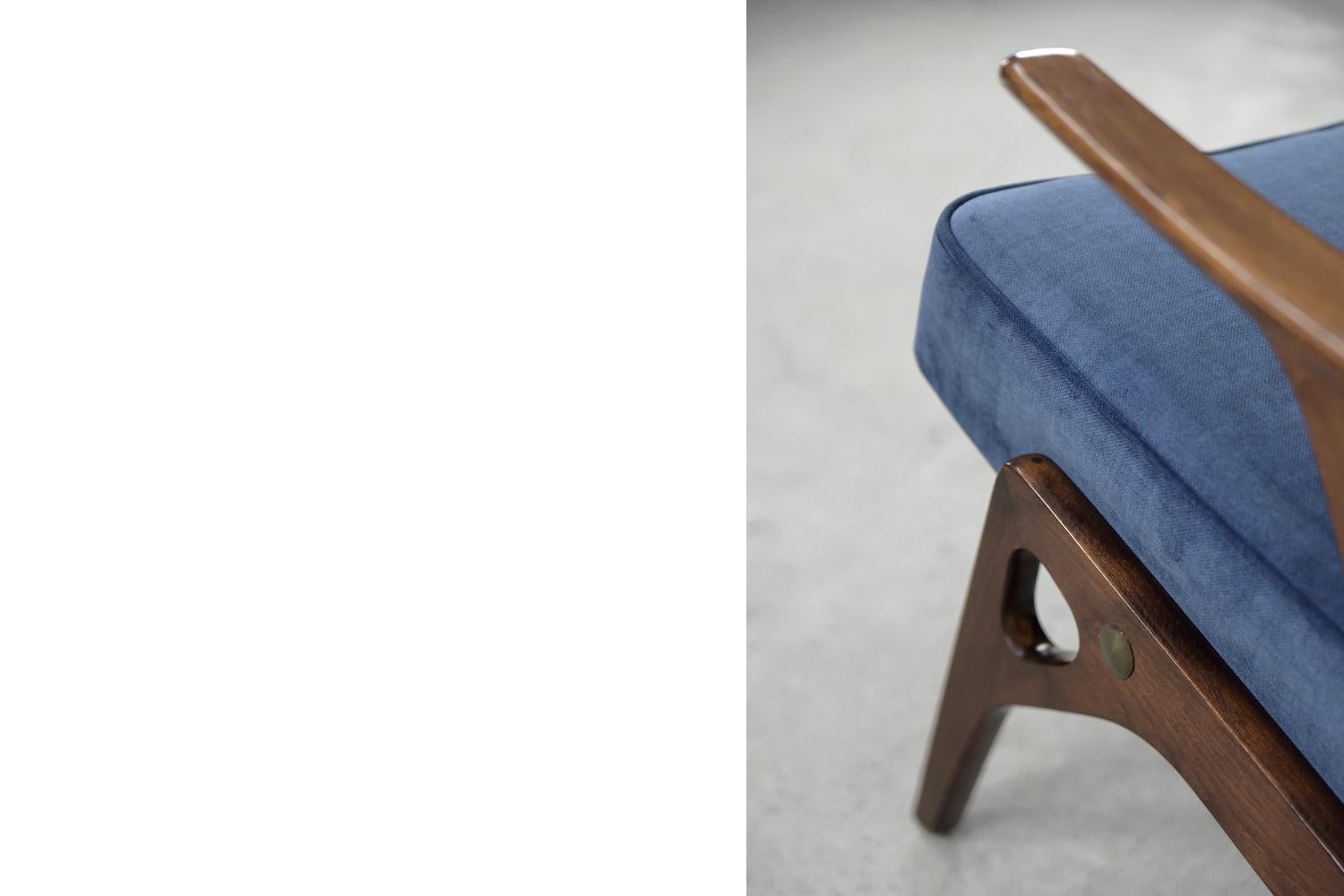 Vintage Mid-Century Modern Per Armchair by Inge Andersson for Bröderna Andersson 8