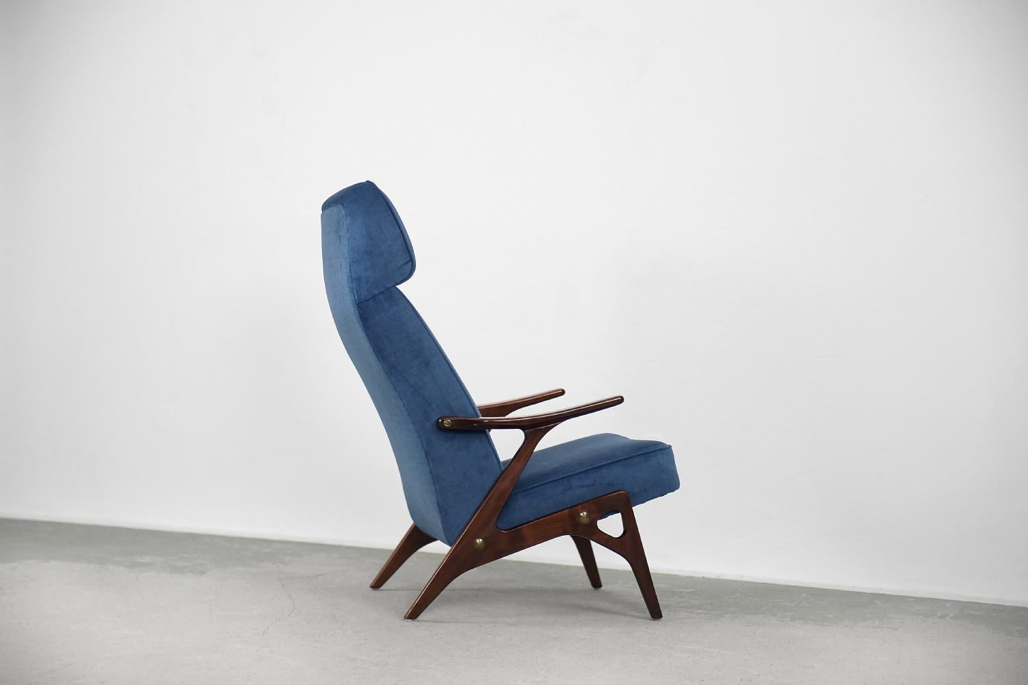 Vintage Mid-Century Modern Per Armchair by Inge Andersson for Bröderna Andersson In Good Condition In Warszawa, Mazowieckie