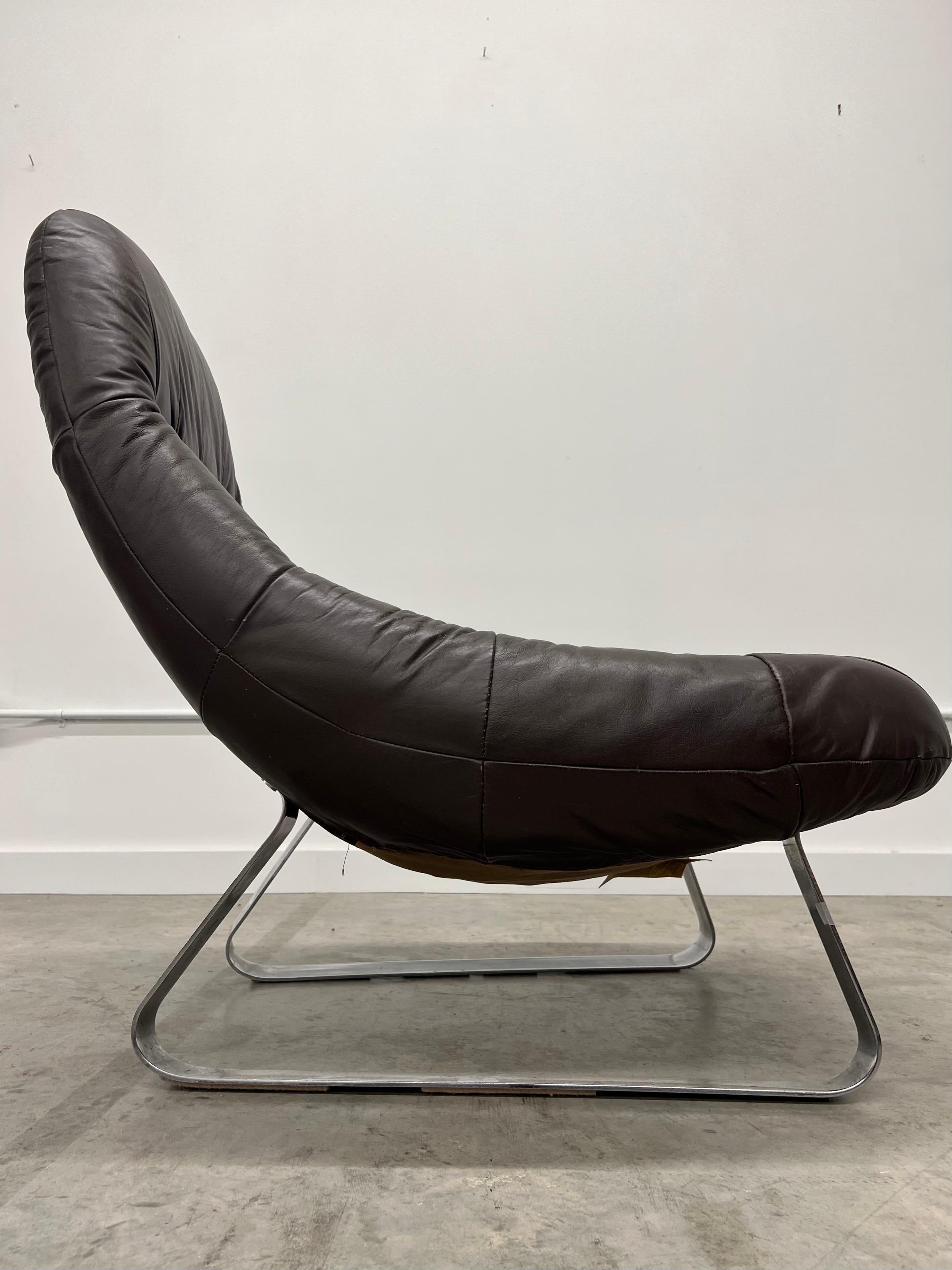 Mid-Century Modern Percival Lafer “Earth Lounge” Chair 2