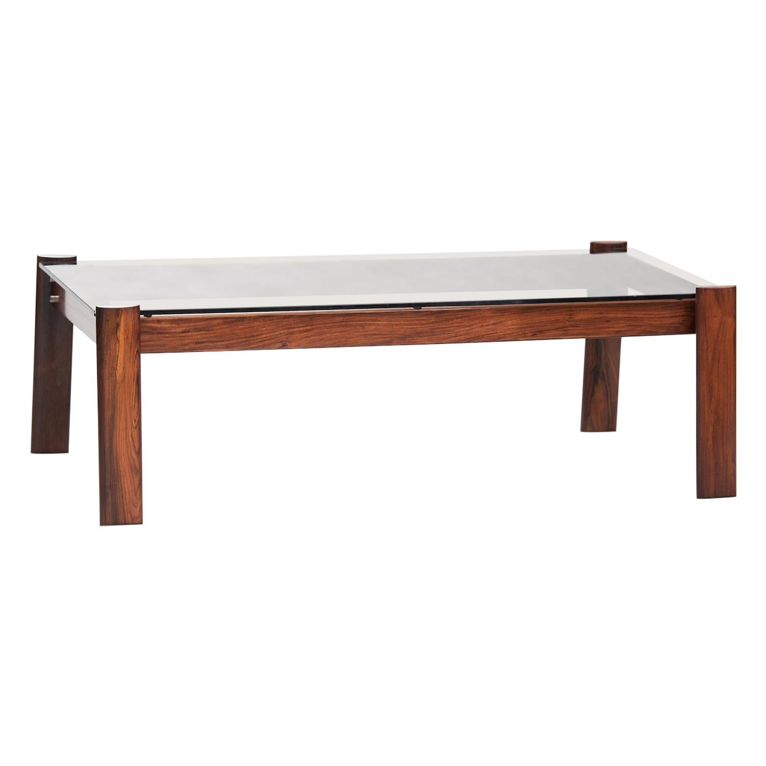 Mid-Century Modern Percival Lafer Hardwood Coffee Table for Lafer
