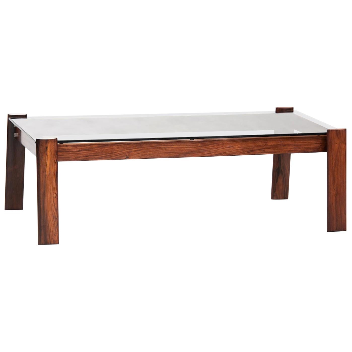 Mid-Century Modern Percival Lafer Hardwood Coffee Table for Lafer