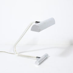 Mid-Century Modern Peter Hamburger Kovacs Lucite & Chrome Lamp