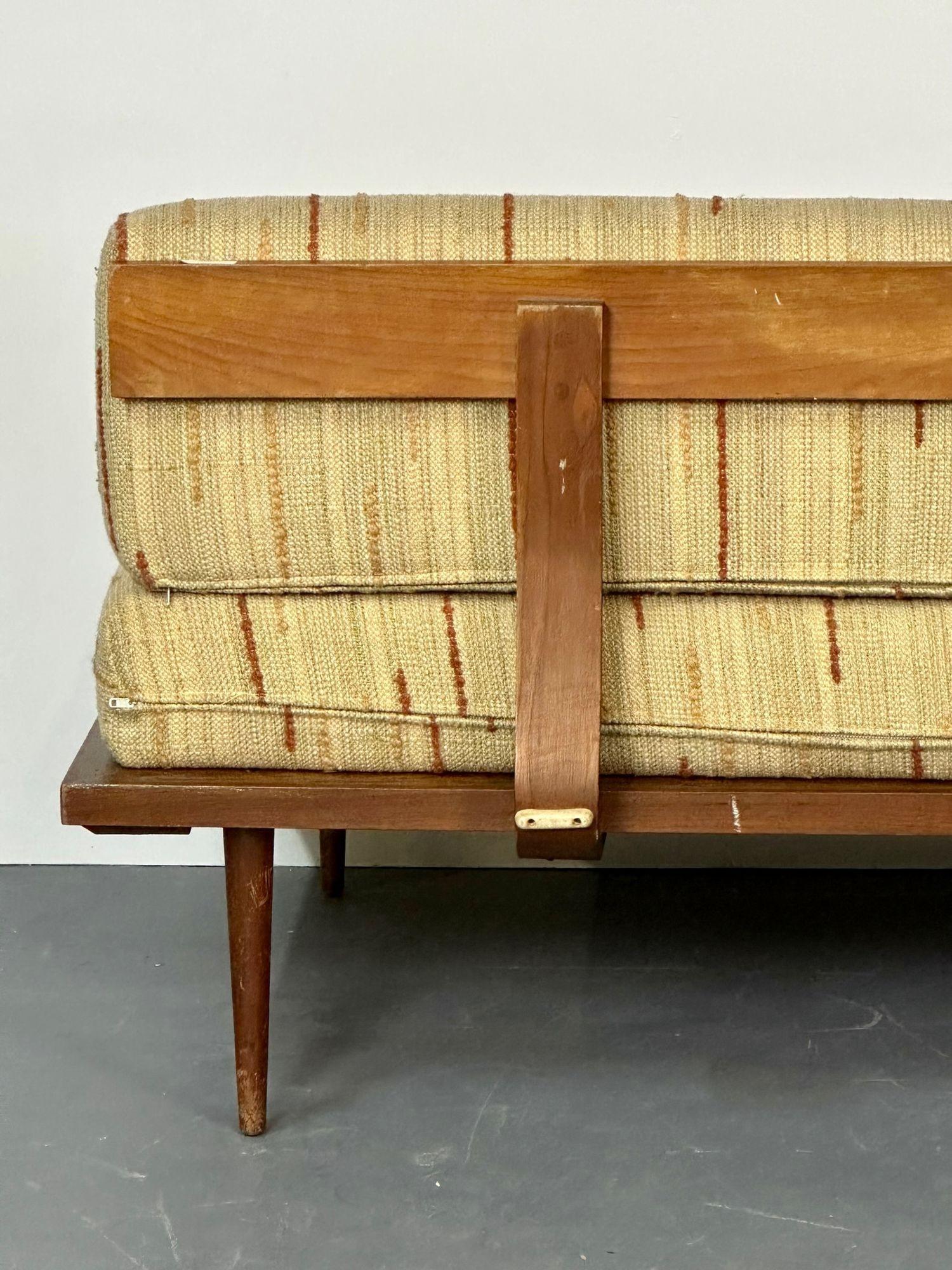 Mid-Century Modern Peter Hvidt & Orla Molgaard Sofa / Daybed, Danish 1960s For Sale 3