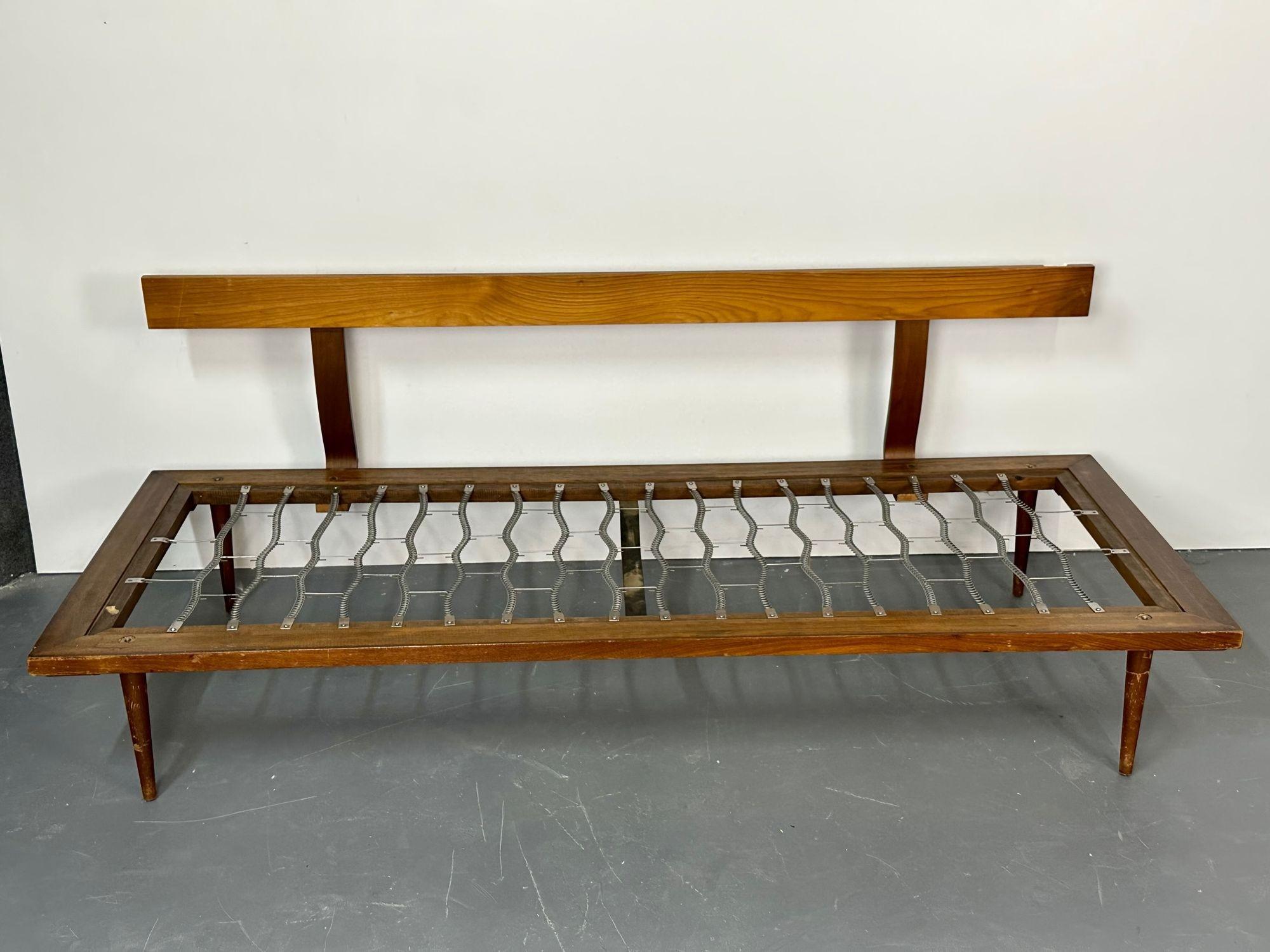 Sofá-cama moderno de mediados de siglo Peter Hvidt & Orla Molgaard, Dinamarca Años 60 en venta 7