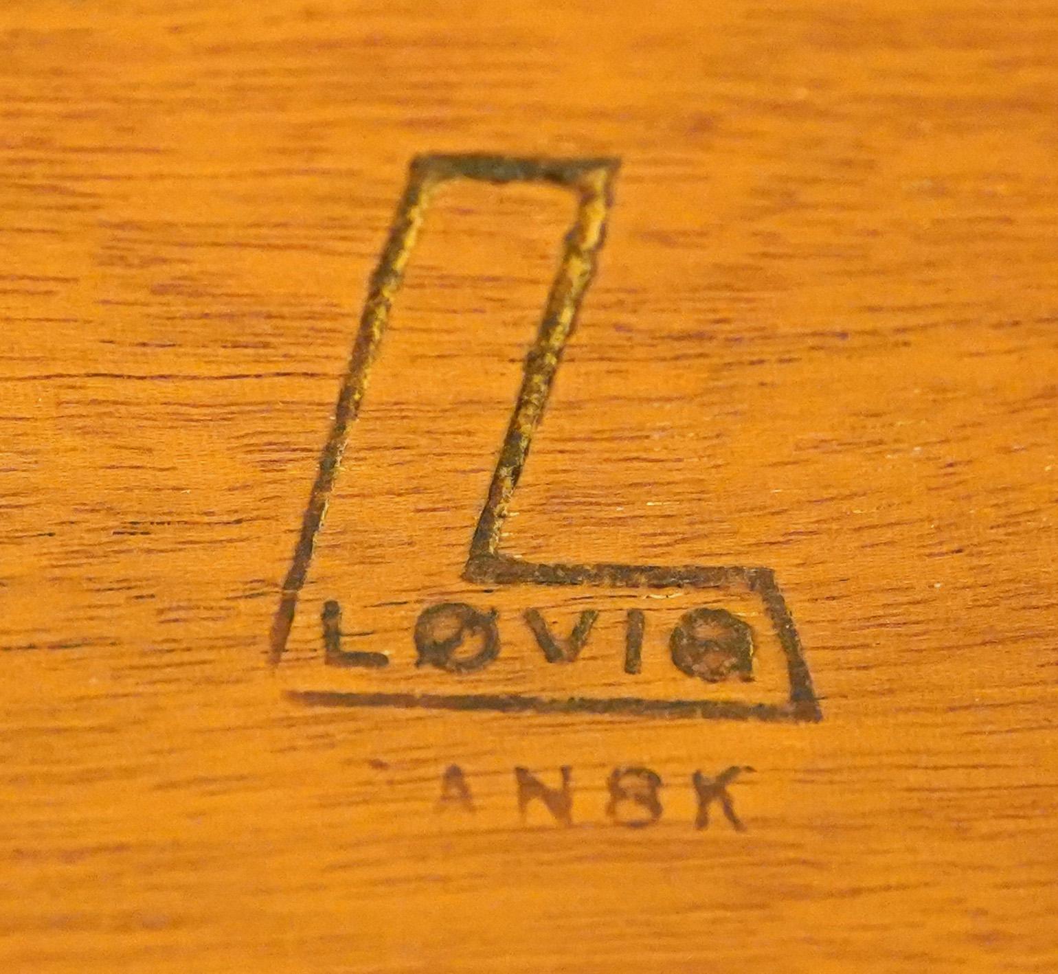Mid Century Modern Peter Lovig Nielsen Dansk Danish Flip Top Desk 10