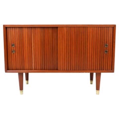Mid-Century Modern Petite Disc Cabinet by Michael van Beuren
