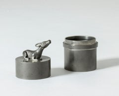 Mid-Century Modern Pewter Jar by Estrid Ericson