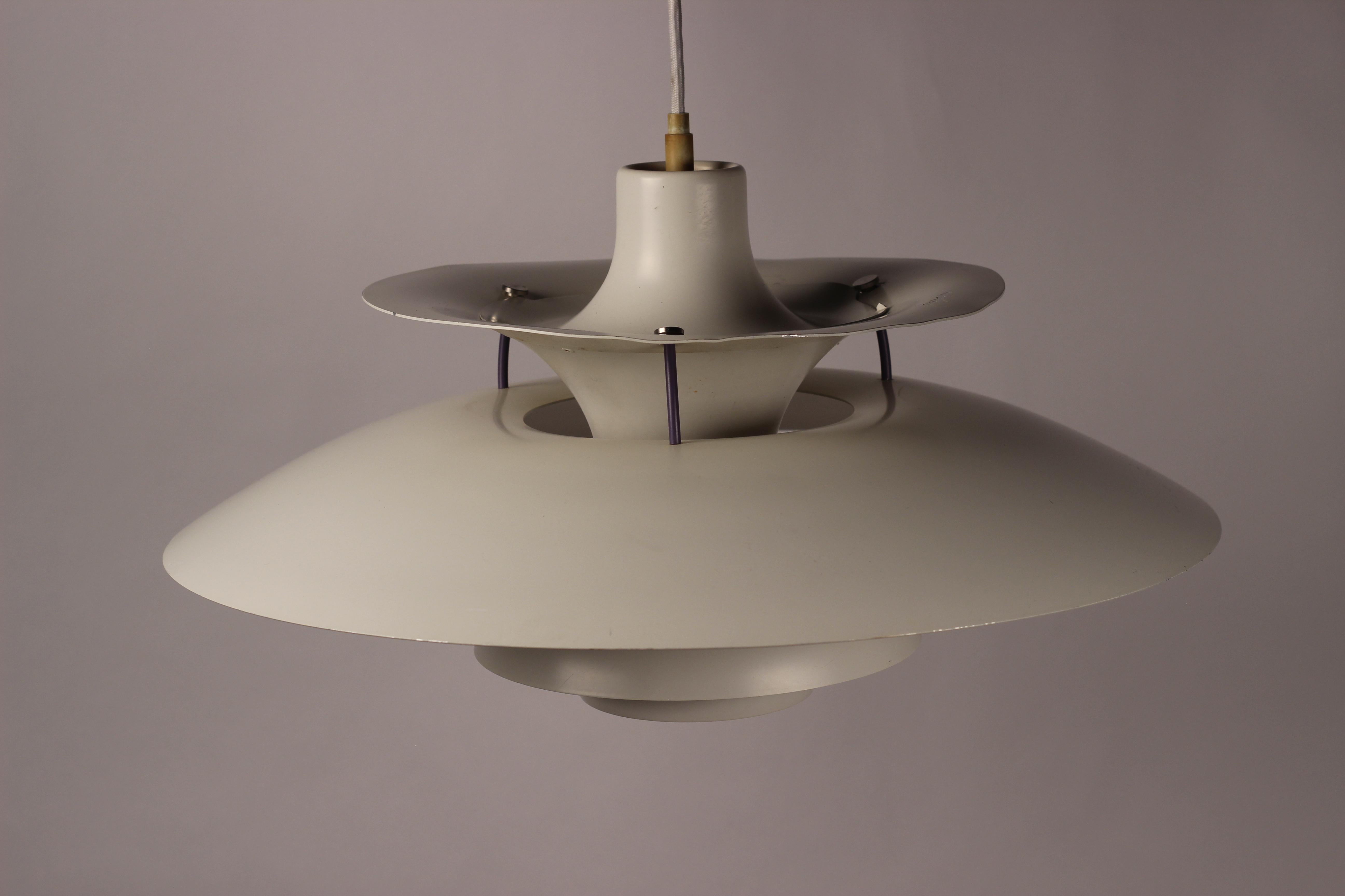 Mid-Century Modern PH5 Classic Pendant Light Designed by Poul Henningsen, 1960’s 2