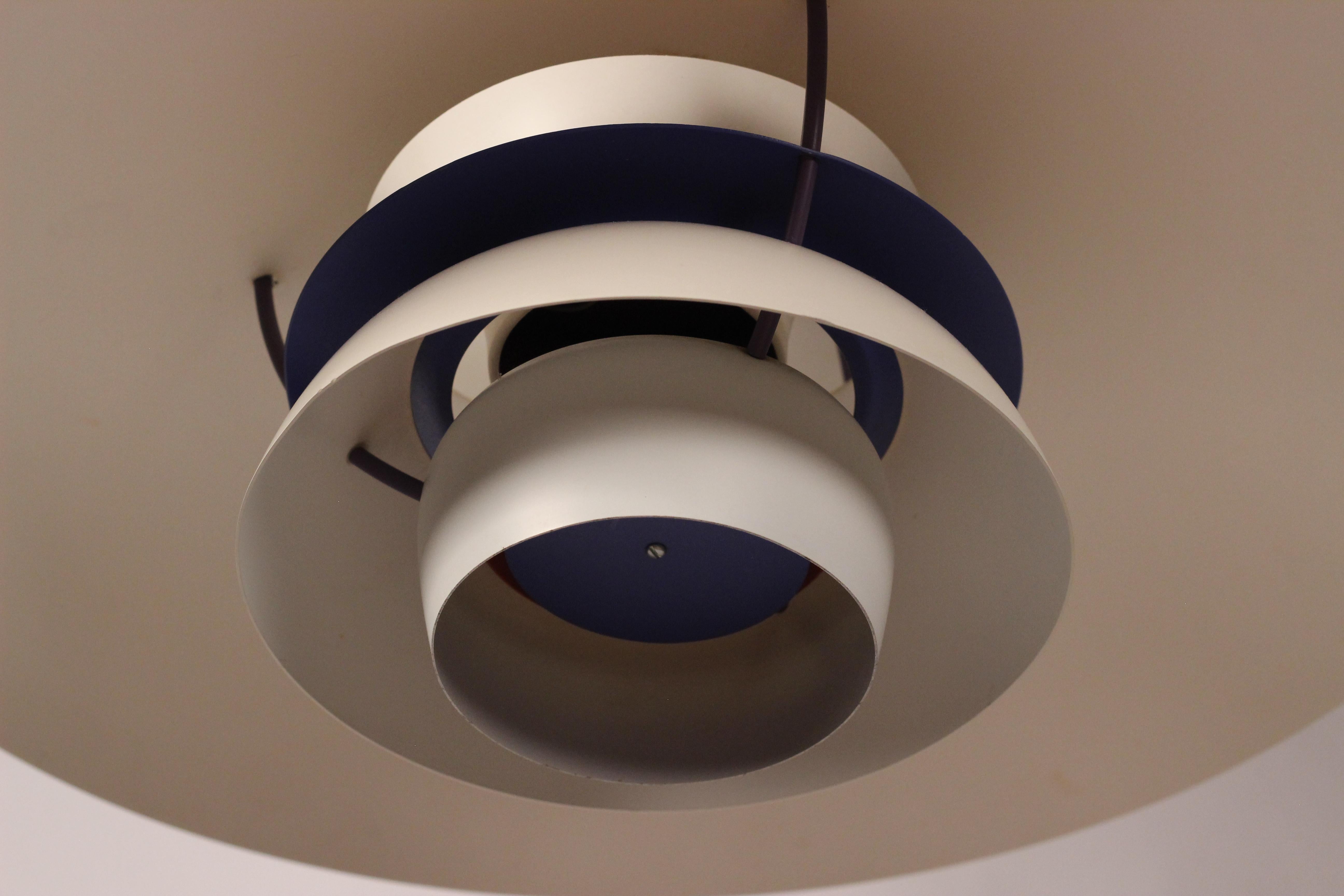 Mid-Century Modern PH5 Classic Pendant Light Designed by Poul Henningsen, 1960’s 3