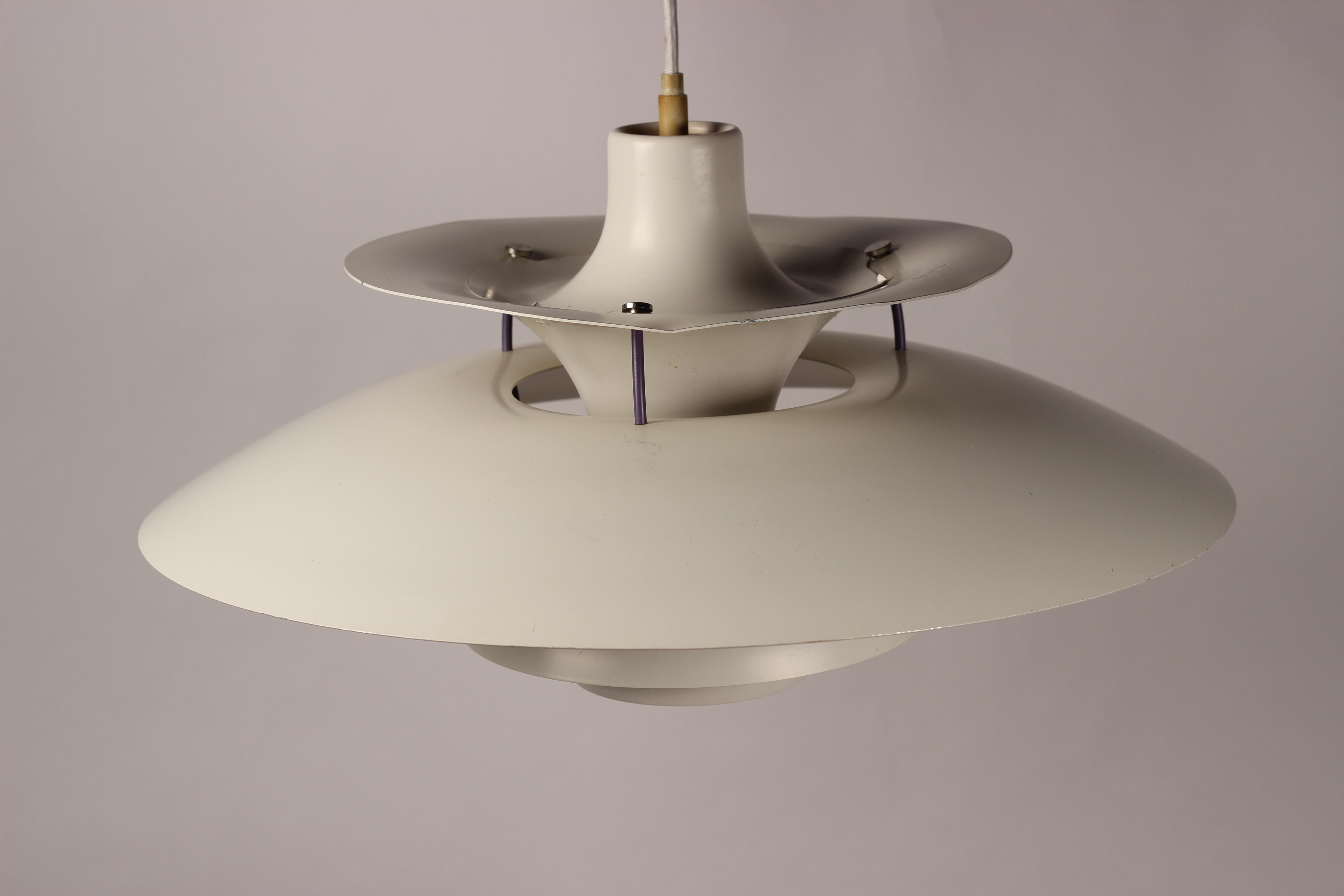 Mid-Century Modern PH5 Classic Pendant Light Designed by Poul Henningsen, 1960’s 8
