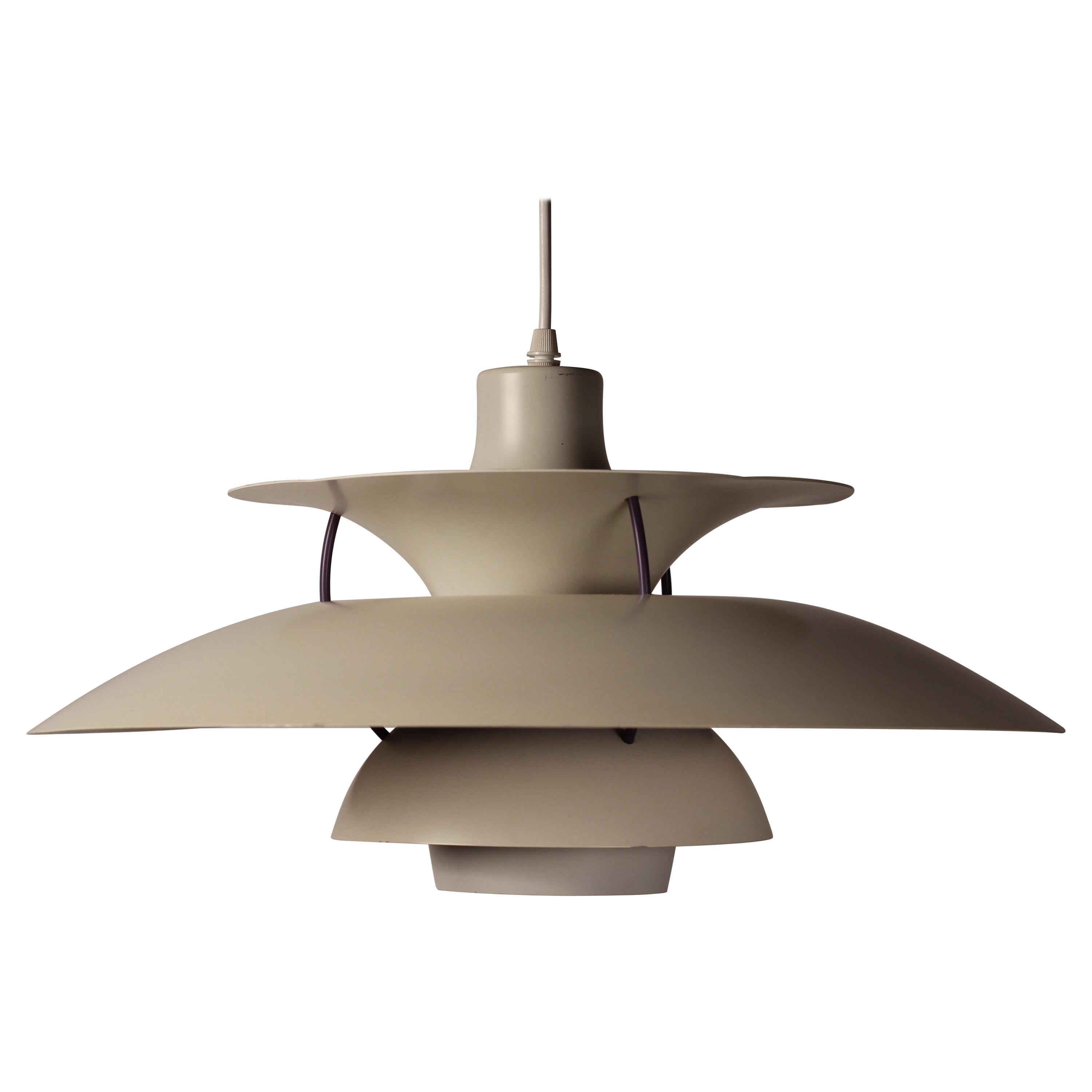 Mid-Century Modern PH5 Classic Pendant Light Designed by Poul Henningsen, 1960’s