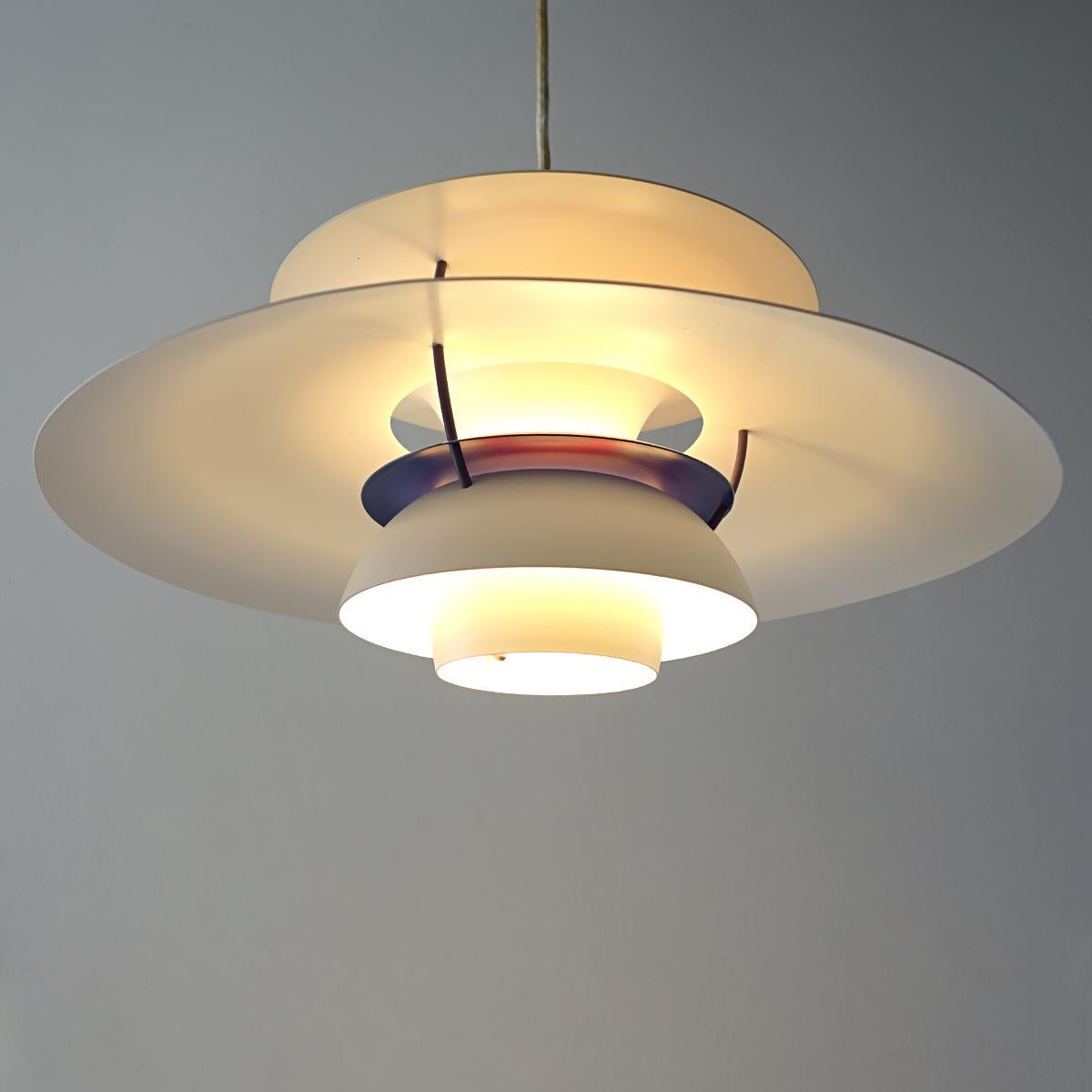 Mid-Century Modern PH5 Pendant by Poul Henningsen for Louis Poulsen For Sale 4