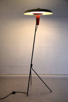 Mid-Century Modern Philips Floor Lamp by Louis Kalff