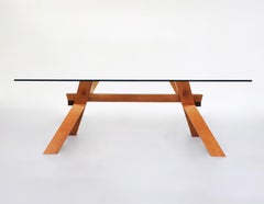 Mid-Century Modern Piana Dining Table by Alfredo Simonit and Giorgio Del Piero