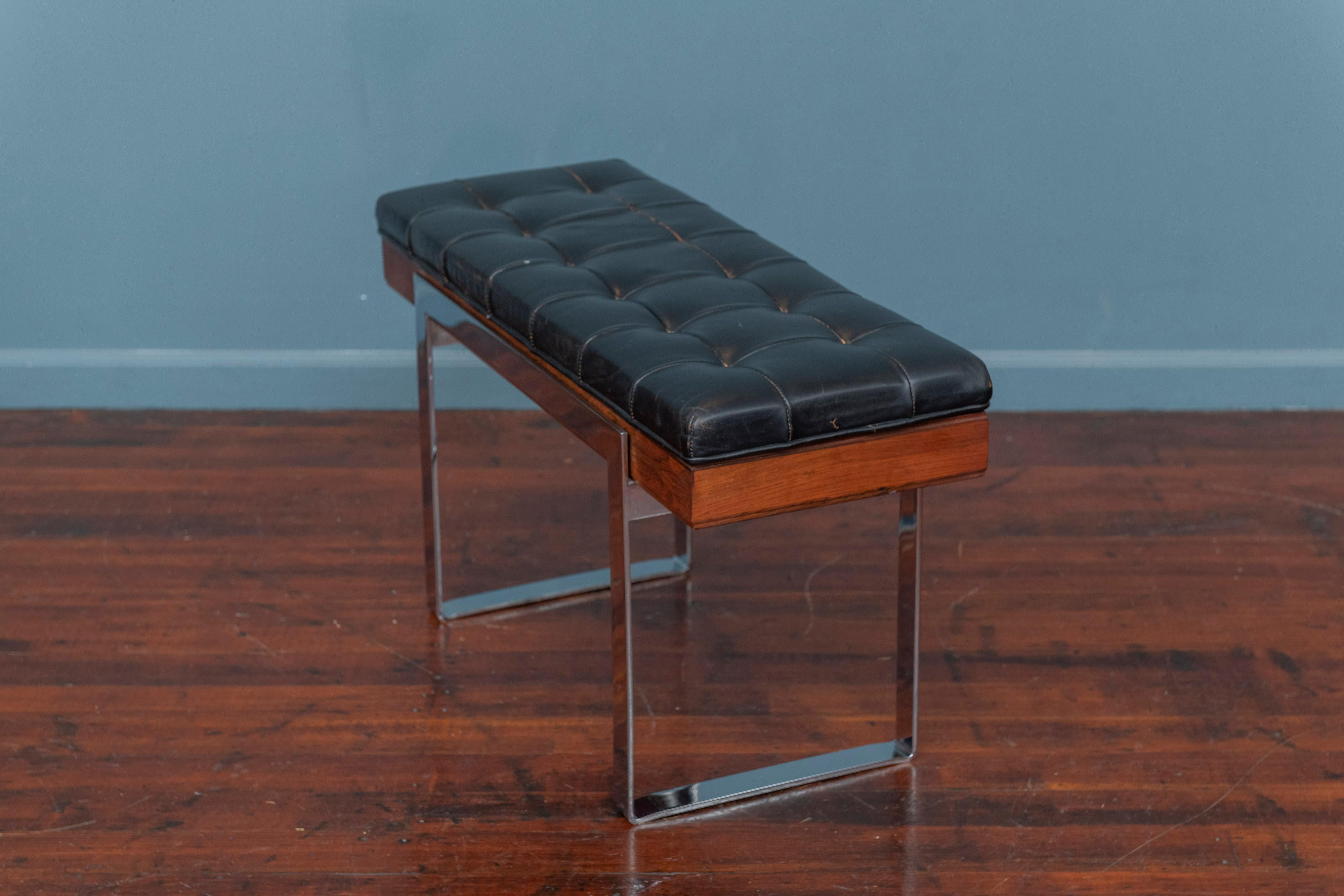 American Mid-Century Modern Piano Bench or Stool