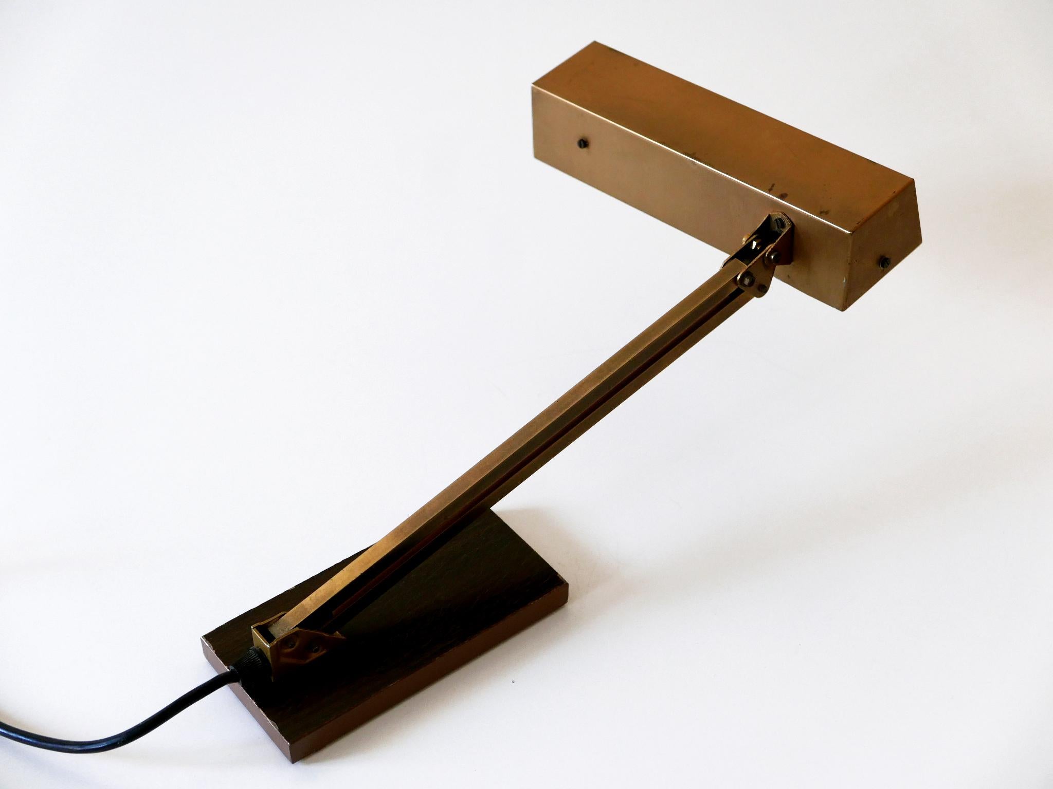 Mid-20th Century Mid-Century Modern Piano Lamp or Desk Light by Pfäffle 1960s Germany For Sale