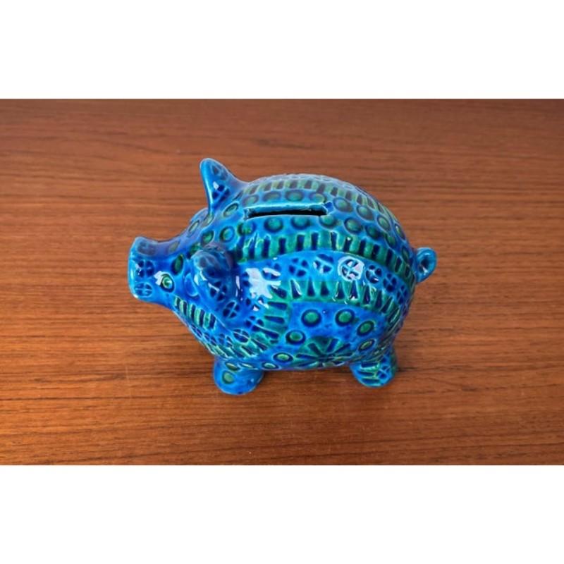Figurine de tirelire du milieu du siècle par Aldo Londi pour Bitossi, années 1960 en vente 8