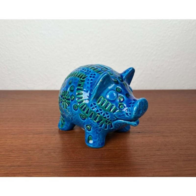 Mid-Century Modern Figurine de tirelire du milieu du siècle par Aldo Londi pour Bitossi, années 1960 en vente