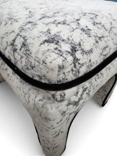 Mid Century Modern Pillow Top Ottoman/Stools by Directional Newly Reupholstered