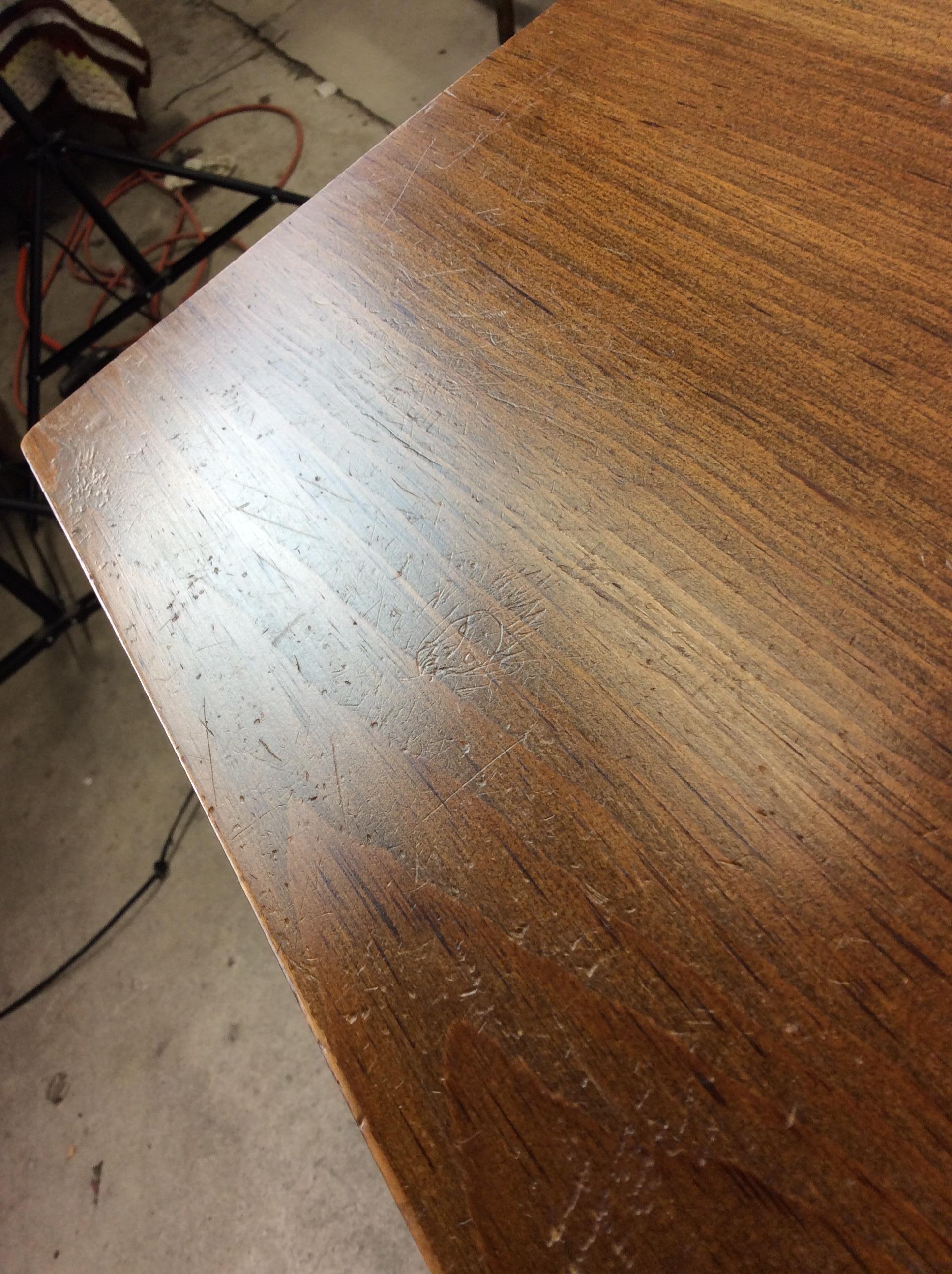 Table de salle à manger en pin The Modernity avec feuilles tombantes en vente 13