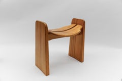 Moderner Hocker aus Kiefernholz von Gilbert Marklund für Furusnickarn AB, Mitte des Jahrhunderts
